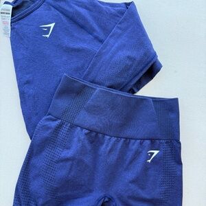 Gymshark Vital Seamless 2.0 SET | Cobalt Purple Marl